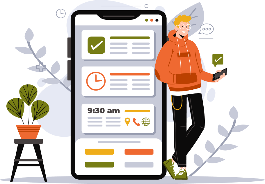 Time-consuming booking process